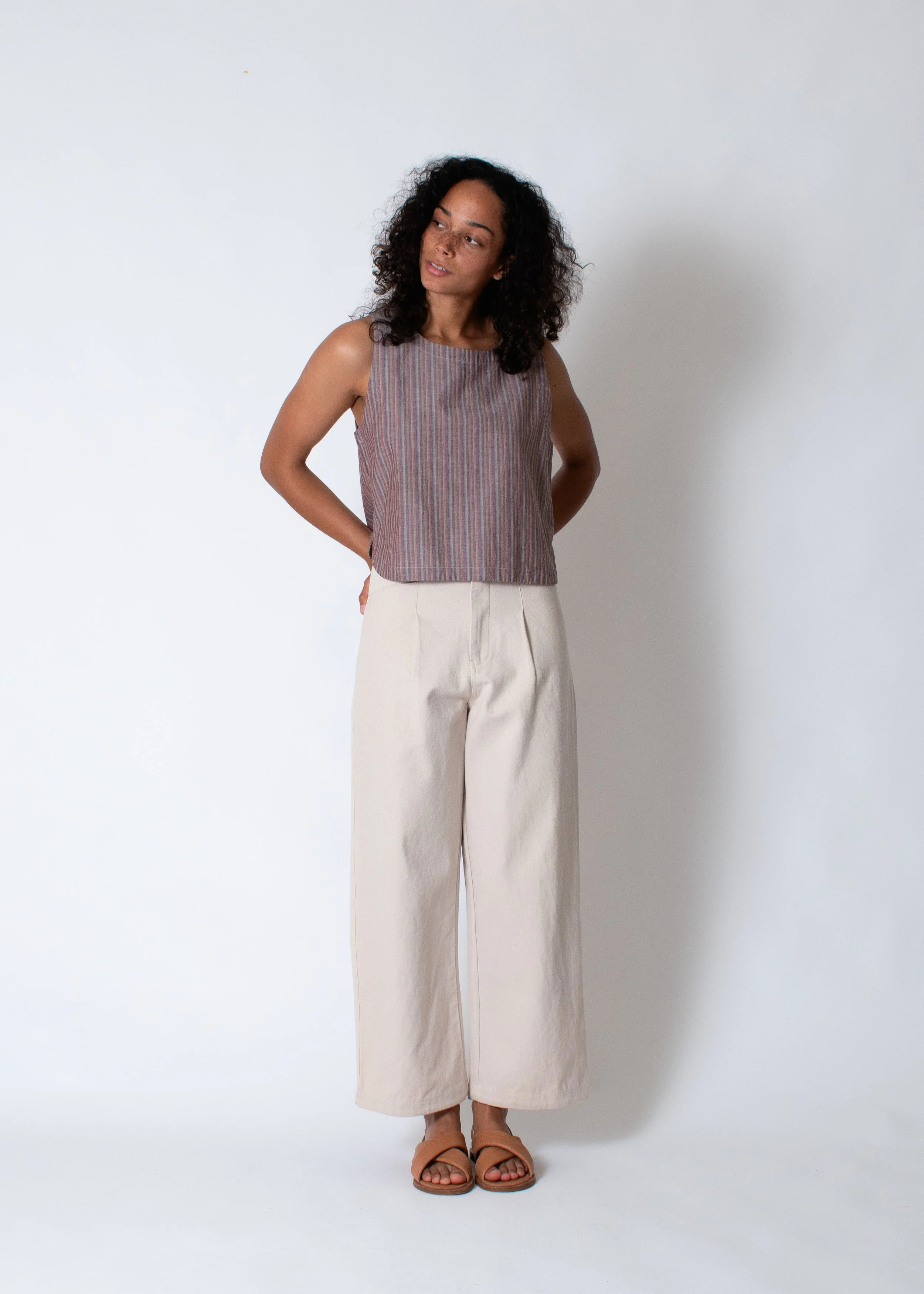 Micaela Greg Lou Trouser Natural