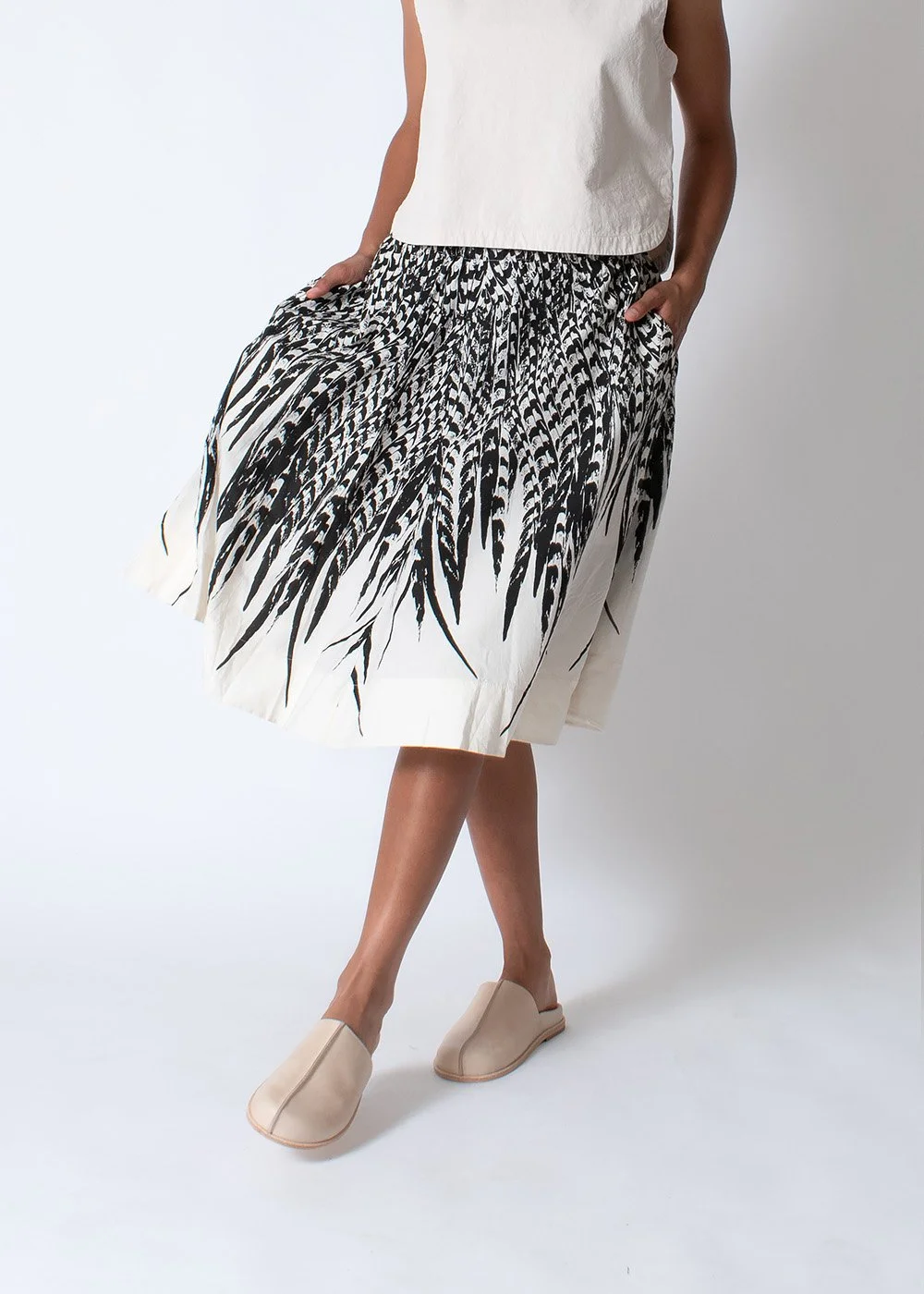 Uzi Feather Skirt