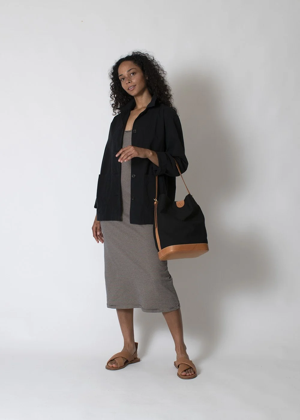 Il Bisonte Caramela Bucket Bag