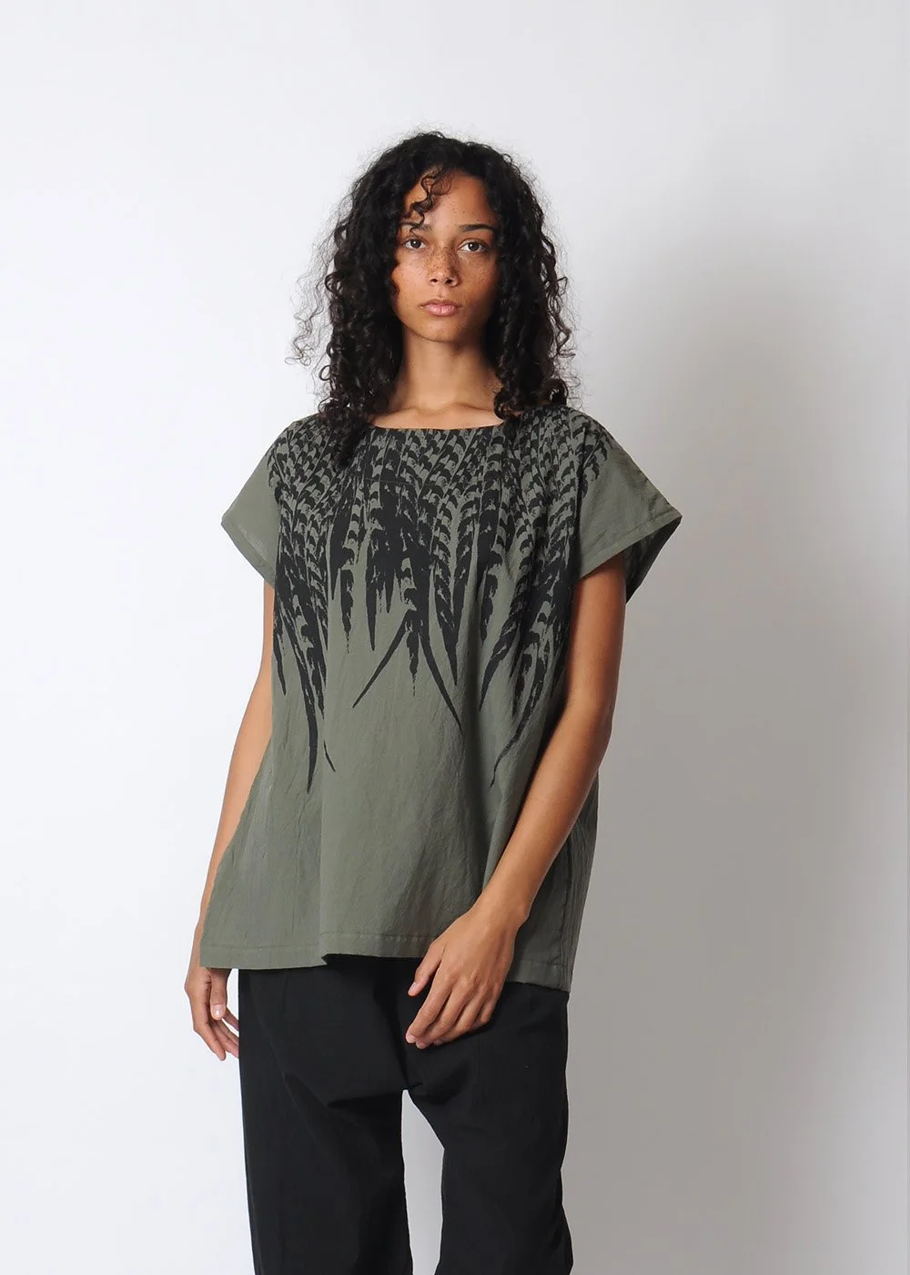 Uzi Feather Tunic
