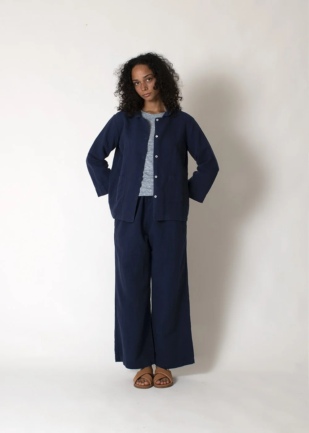 Conifer Lounge Top Navy