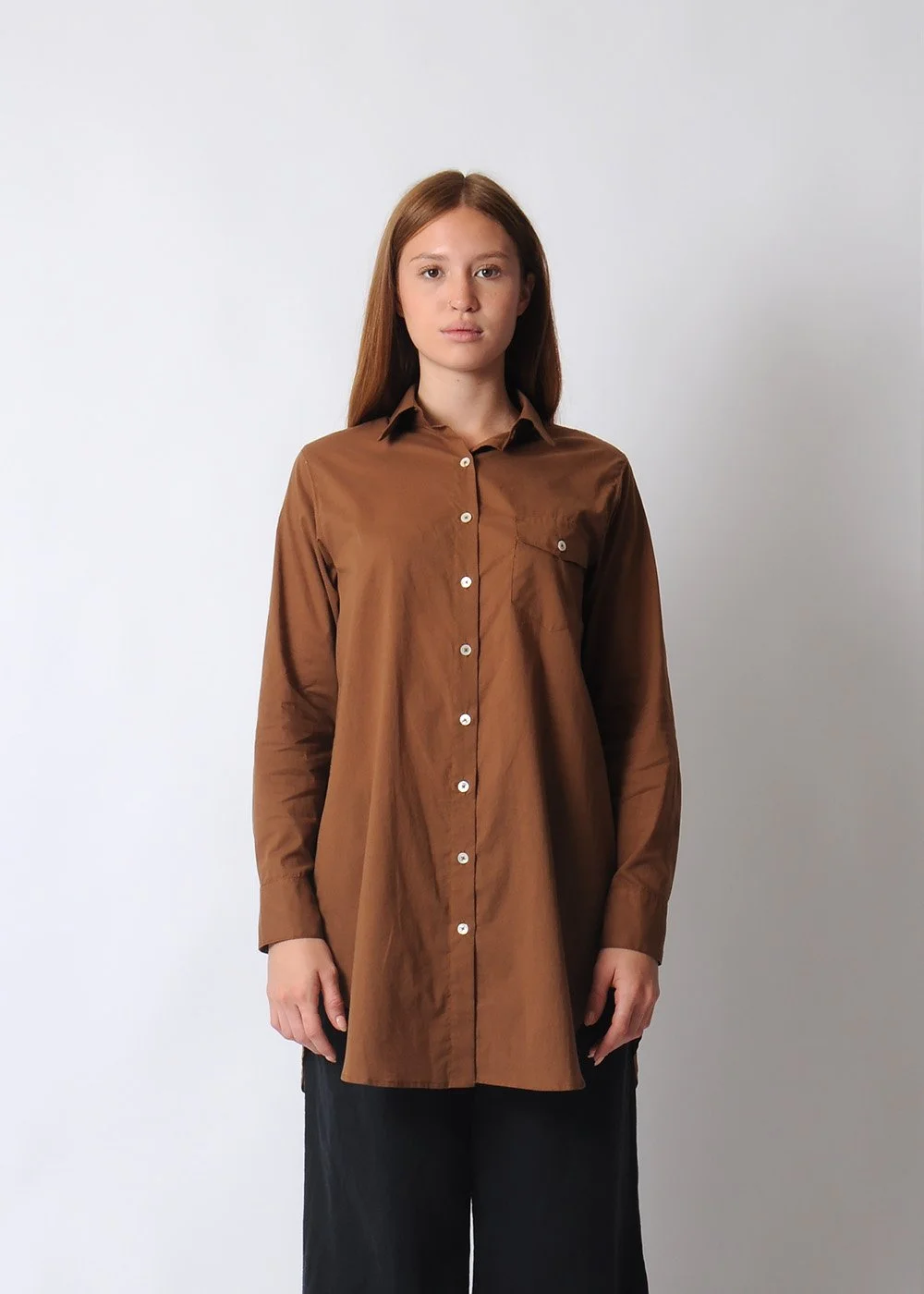 Conifer Art Shirt Brown