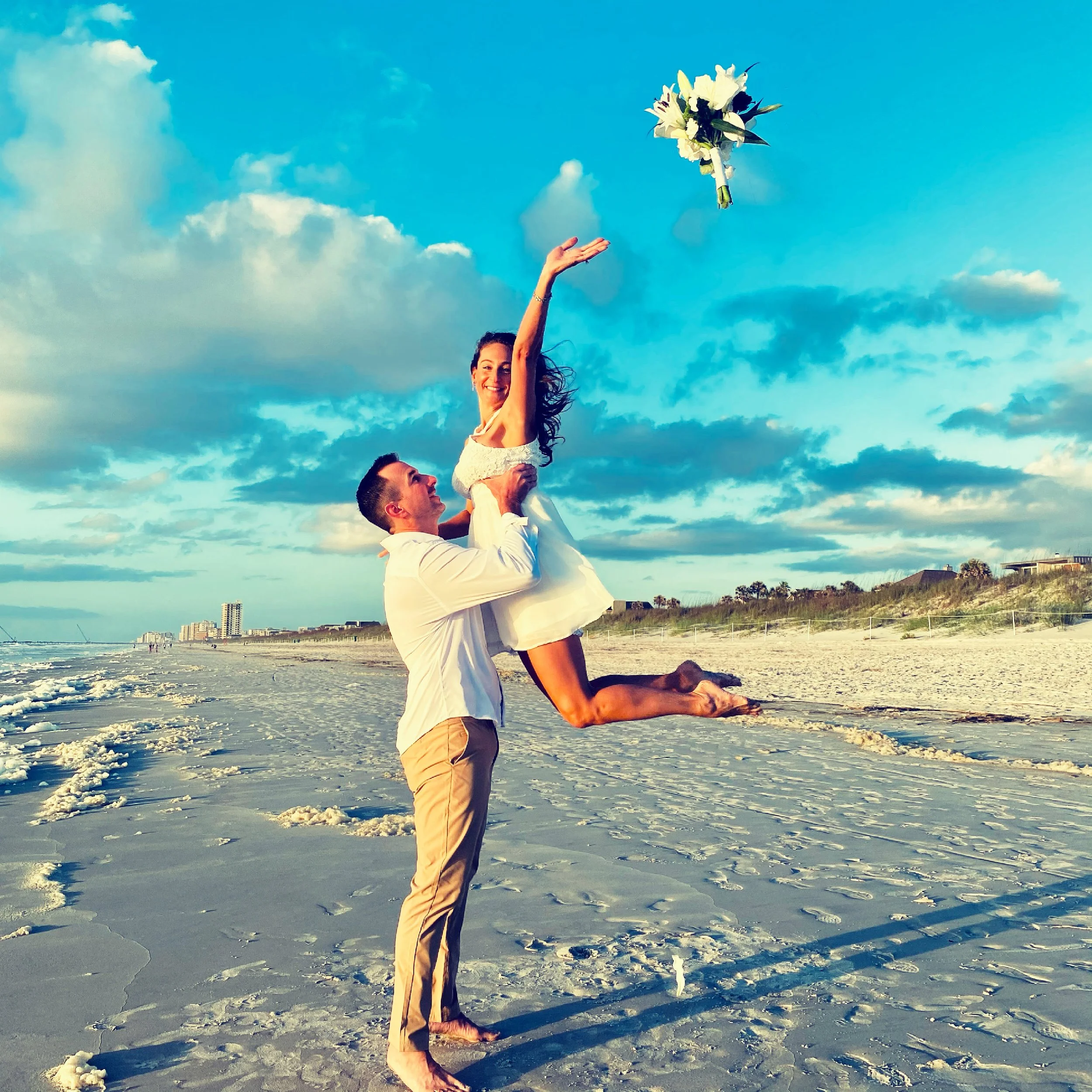 Karen and Brian's wedding.