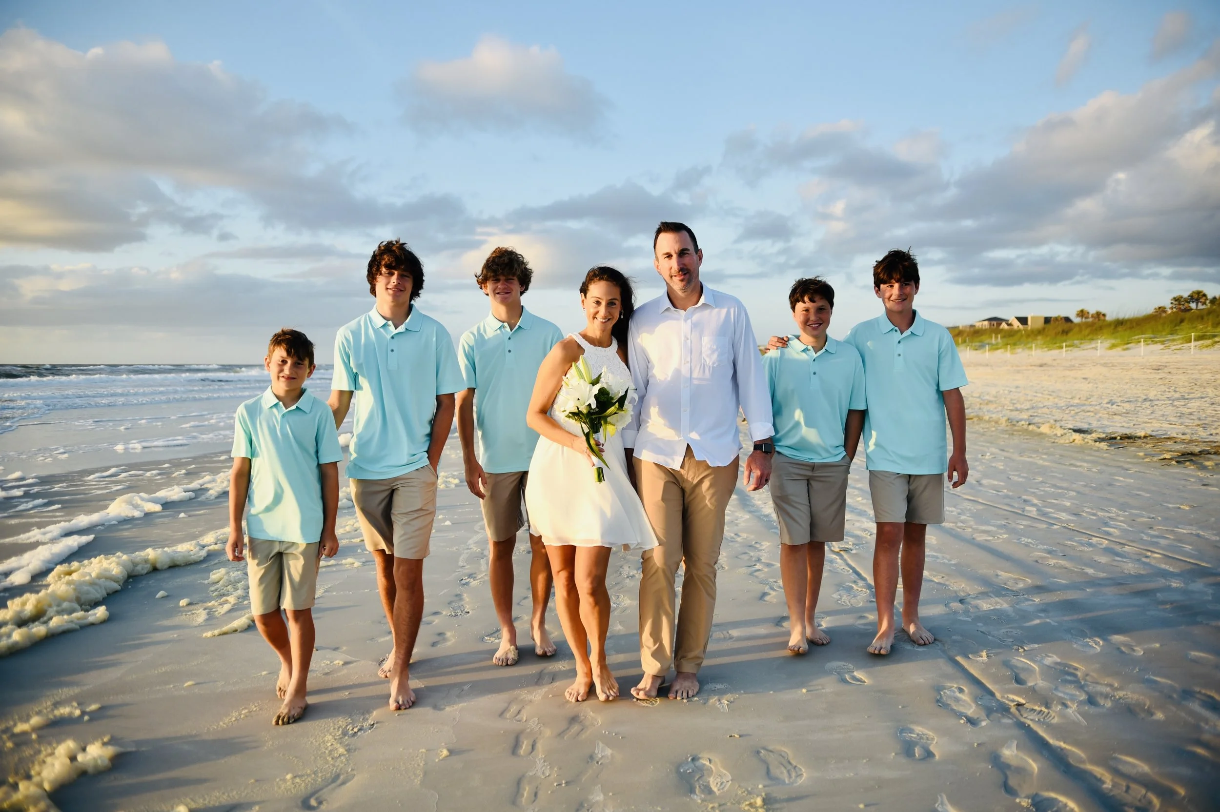 Karen and Brian Phillips and their boys