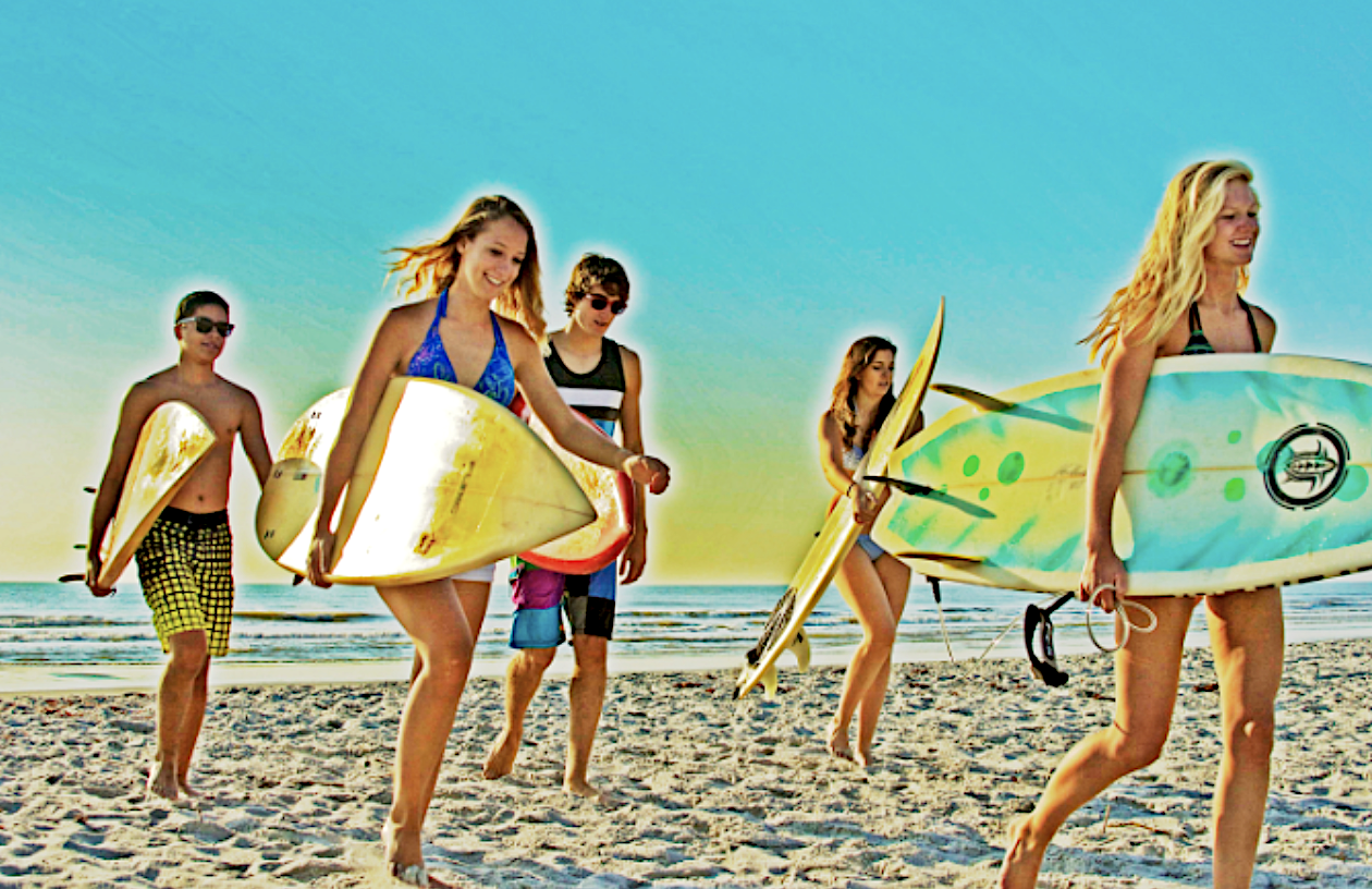 Surf's up.