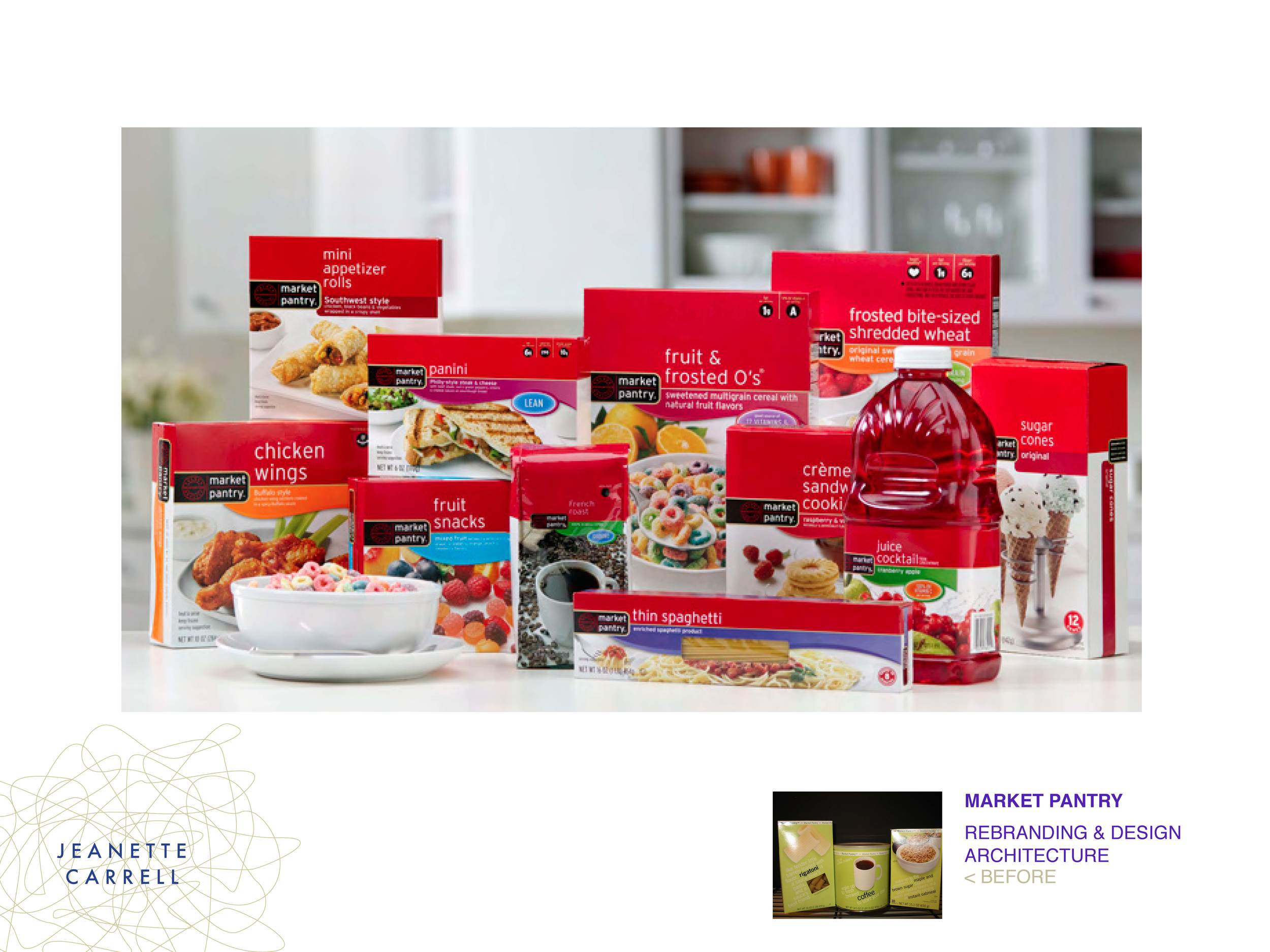 Market Pantry Packaging