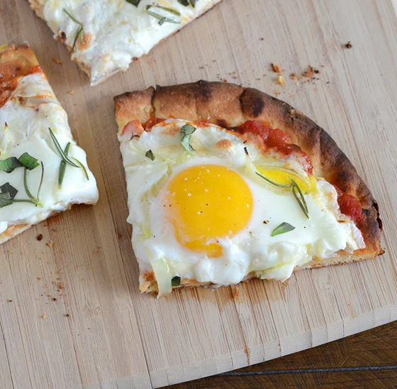 Naan Breakfast Pizza