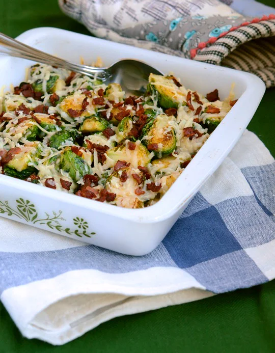 Bacon Parmesan Brussels Sprouts Appetite For China