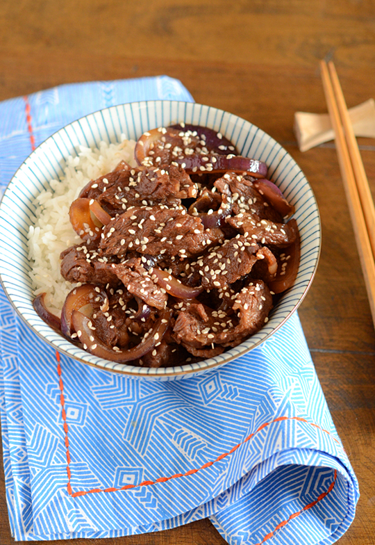 Japanese Beef and Rice Bowl — Appetite for China