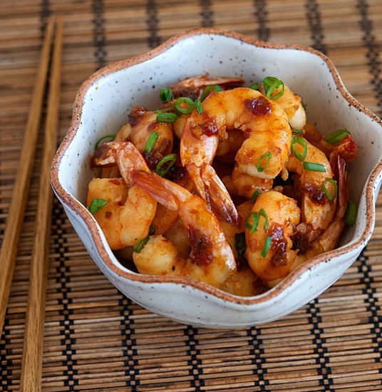Shrimp with Spicy Garlic Sauce — Cinnamon Society