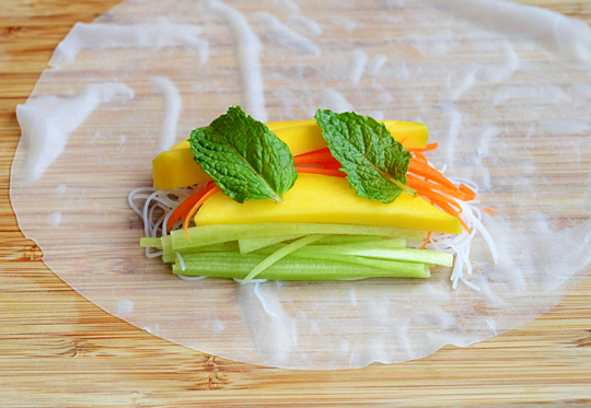 Mango Summer Rolls
