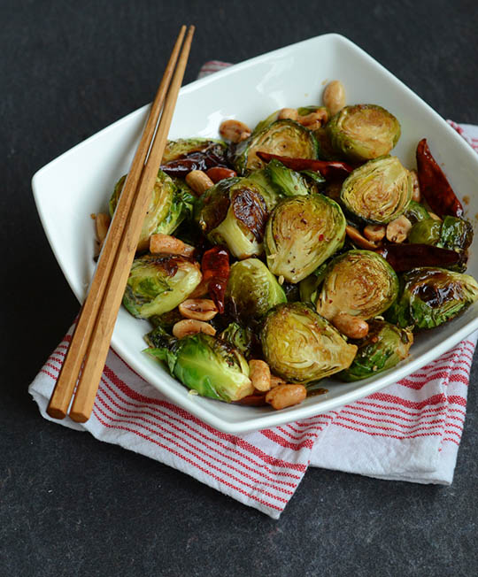 Kung Pao Brussels Sprouts Cinnamon Society