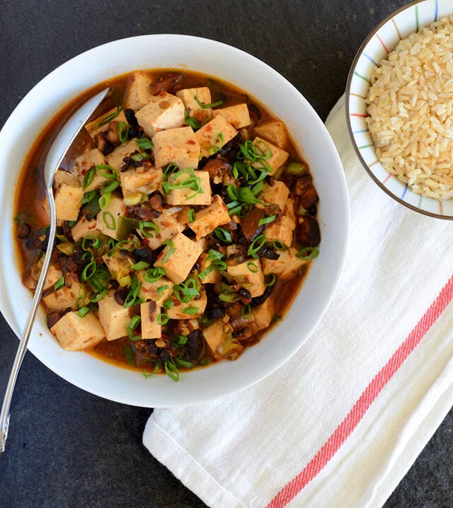 Vegetarian Mapo Tofu