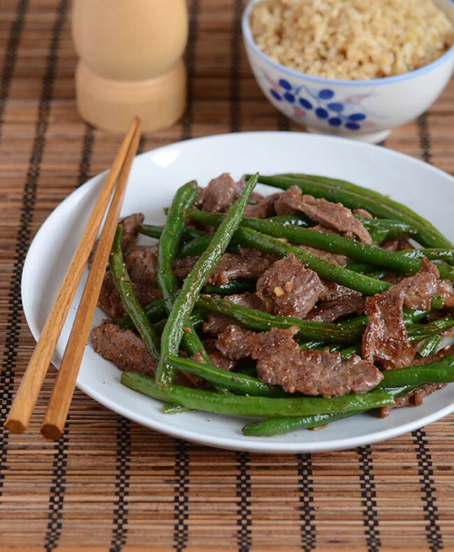 Vietnamese Beef and Green Bean Stir-fry