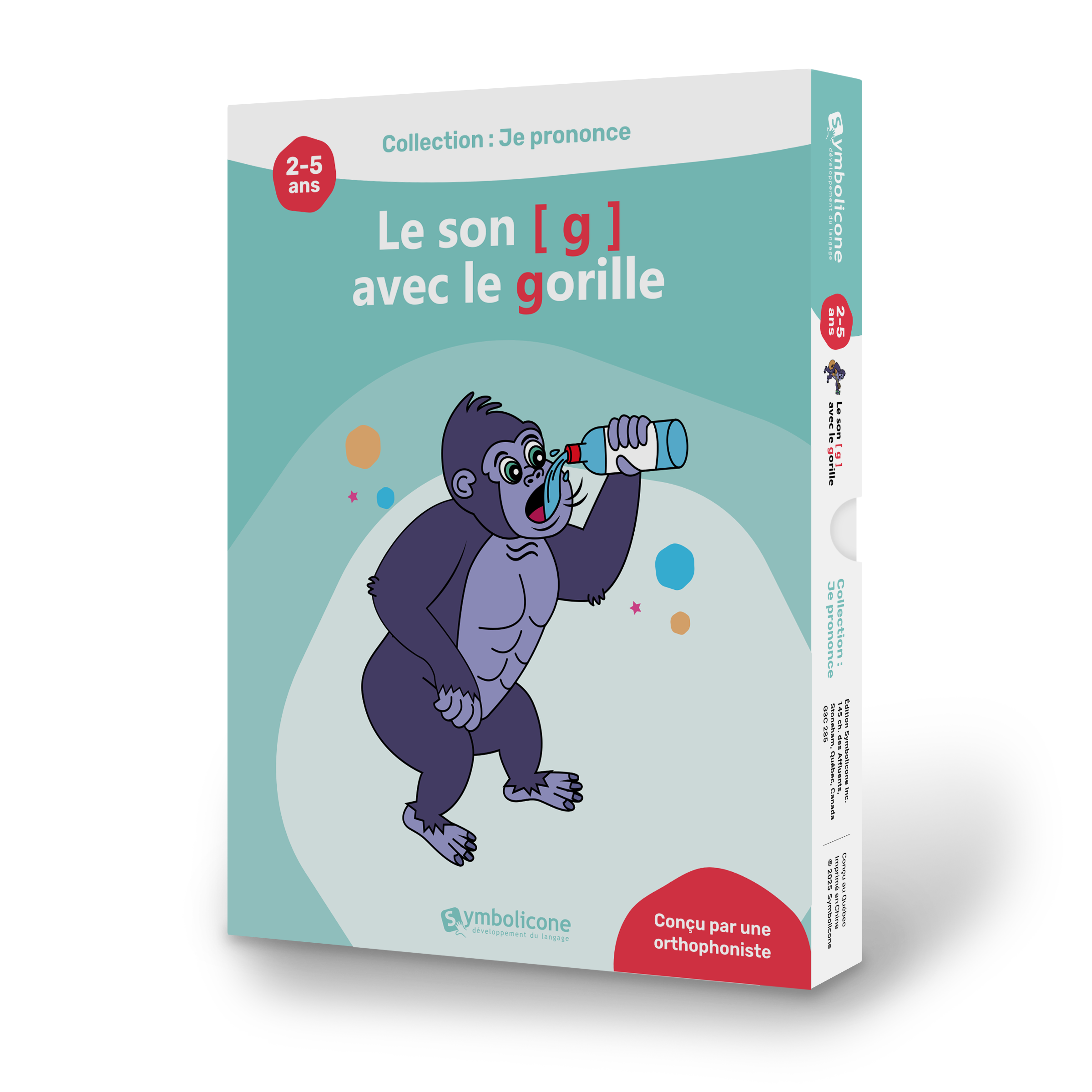 Je prononce le son [g] avec le gorille