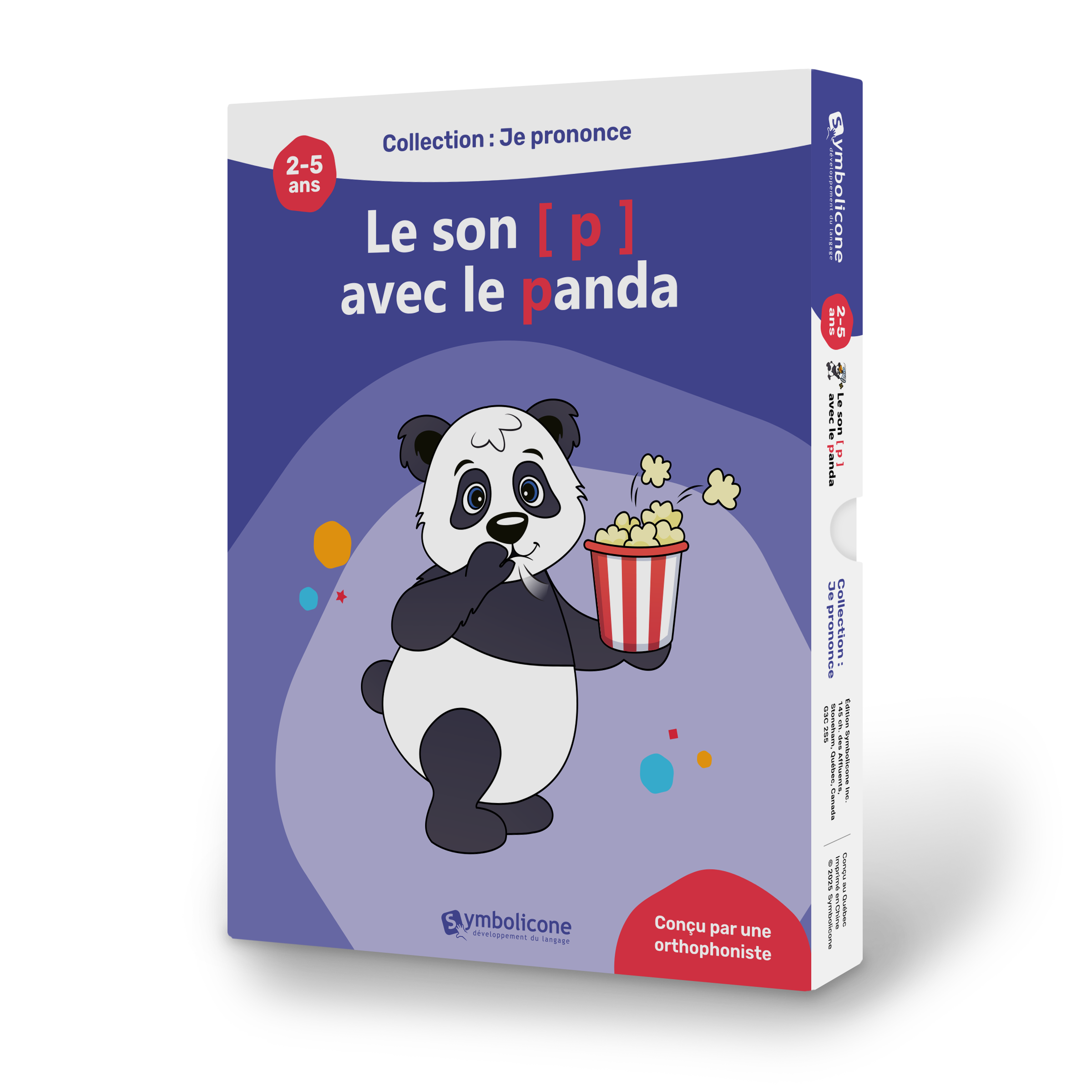 Je prononce le son [p] avec le panda