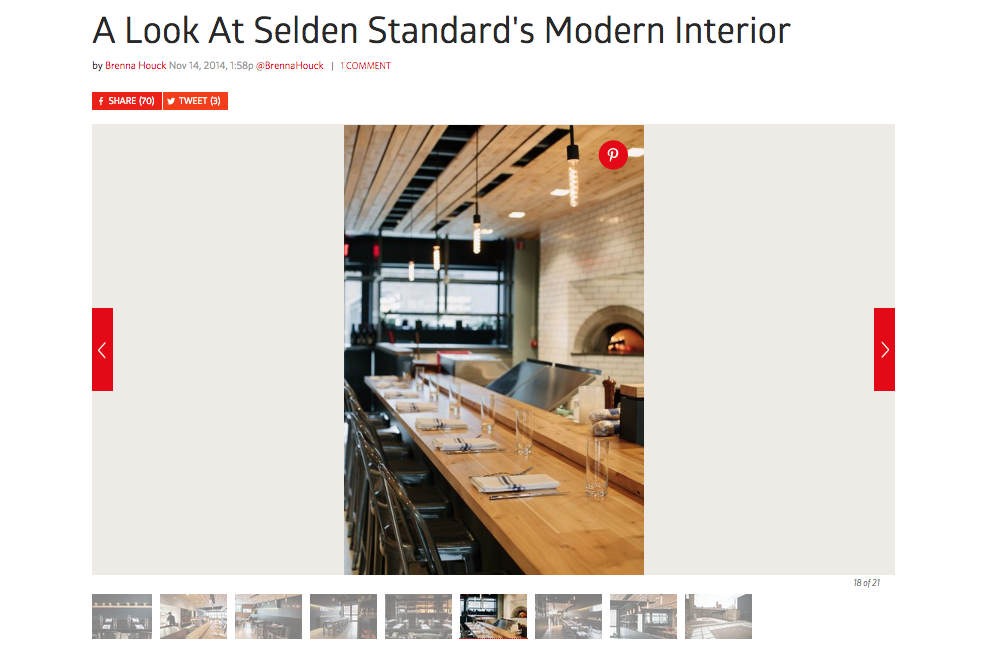 Selden Standard Eater Detroit Modern Interior