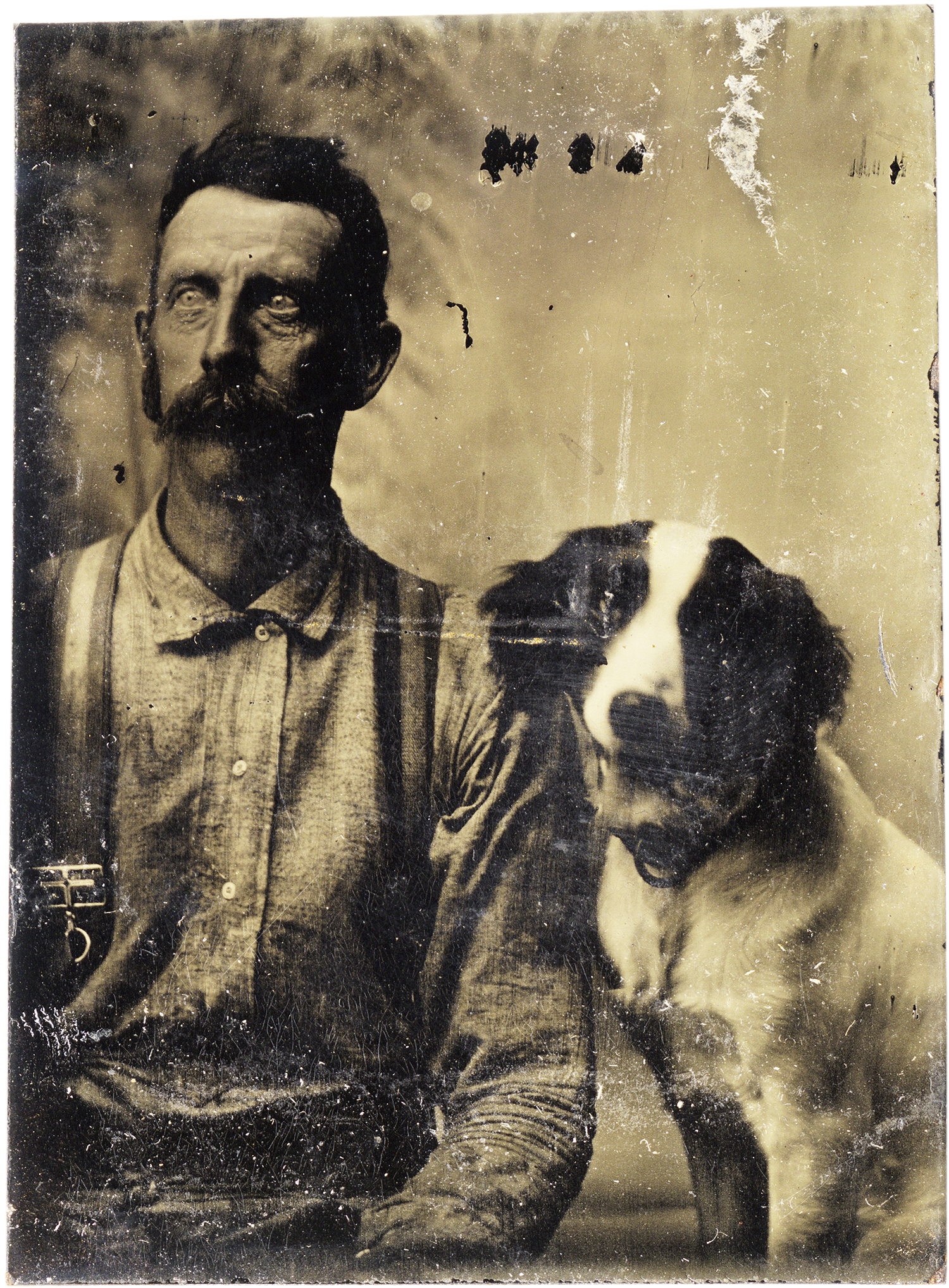 Portarit of a Man and His Dog, 2013 - LR12245