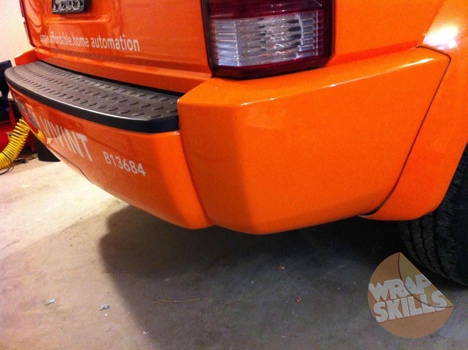 nitro back bumper wrap
