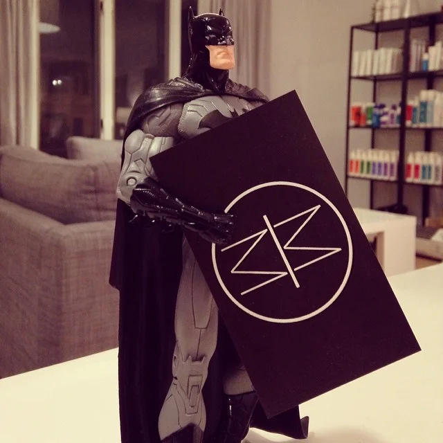 #batman knows what's up #njsalon #milazzomattey by milazzomattey