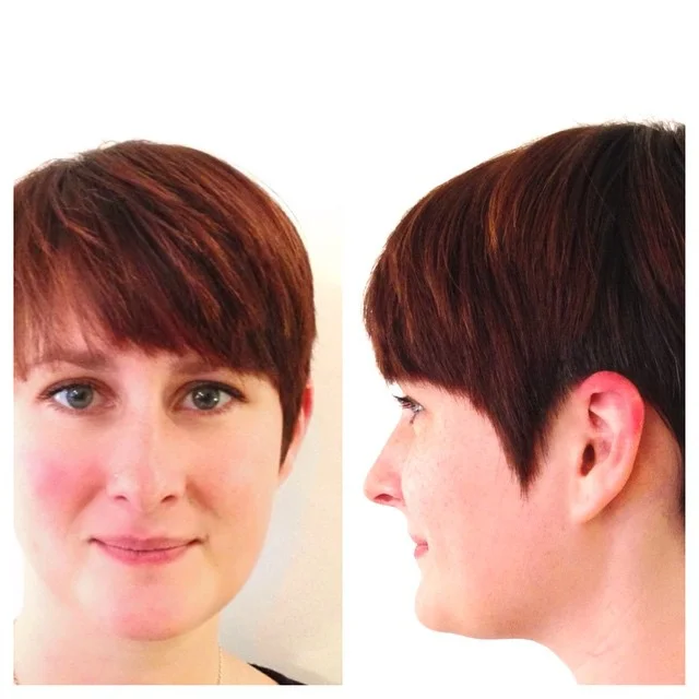 #Sassoon inspired #njsalon #milazzomattey #milltownNJ #shorthair #beauty @lifeofkatburt by milazzomattey