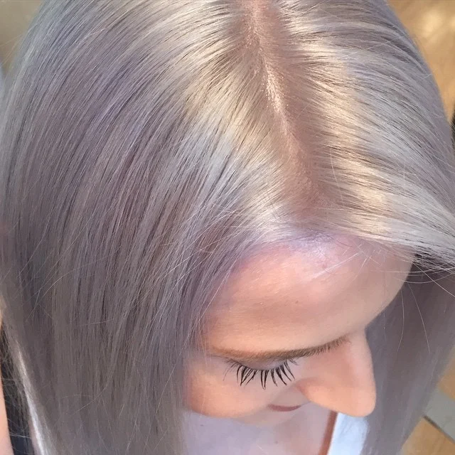 #silverhair #iceblonde #milazzomattey #milltown #njsalon by milazzomattey