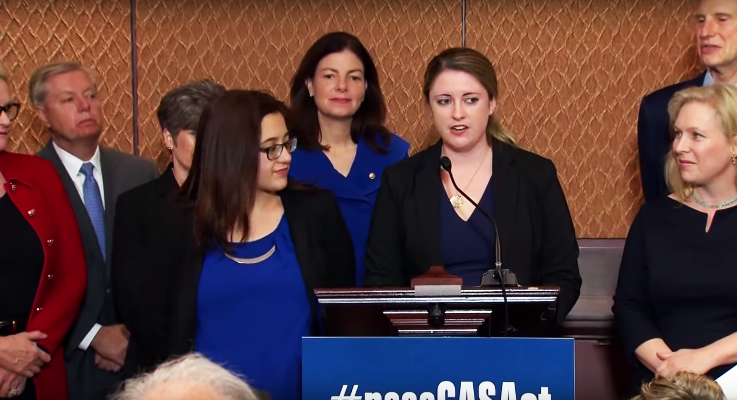 Click here to watch Annie and Andrea speak at the U.S. Senate