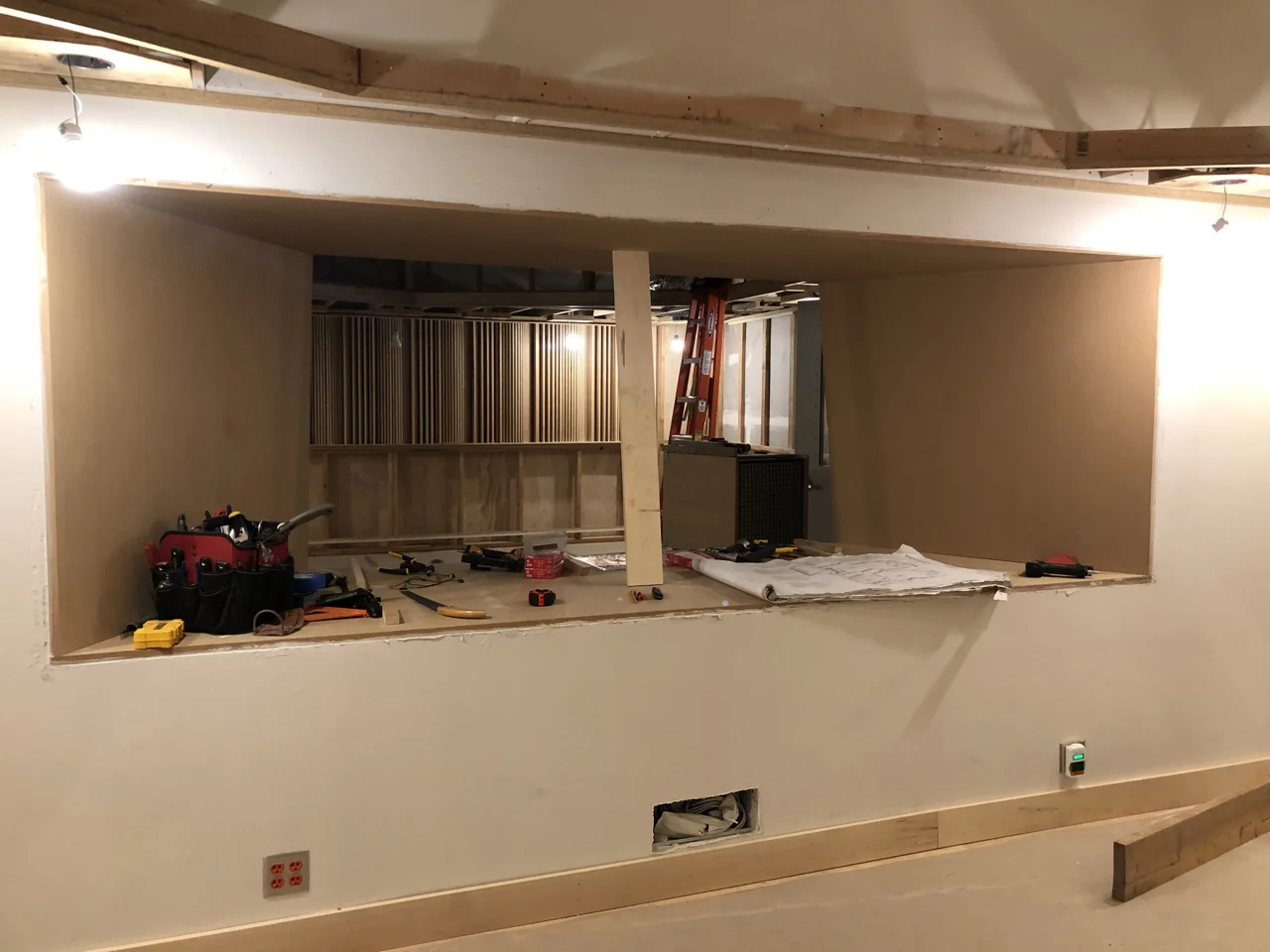 Once the window was built out it changed the look quite a bit. There are other layers and trim to go, but it’s exciting to see this take shape.