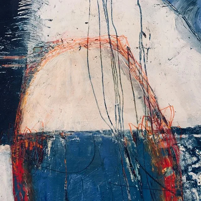 #kimgabelart #abstractart #oilandcoldwax #artofinstagram #closeup #wip