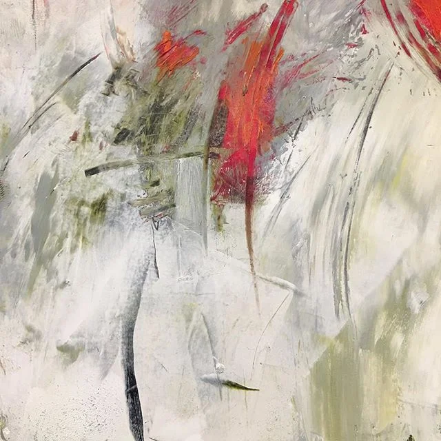 #kimgabelart #abstractart #oilpainting #oilandcoldwax #closeup #details #markmaking