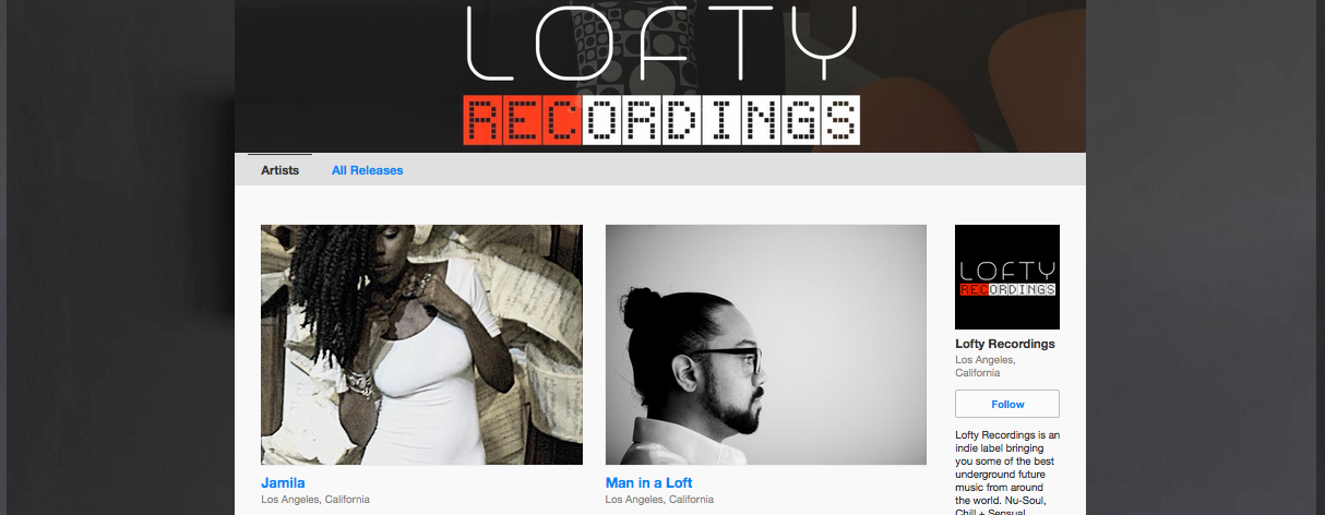 Lofty Recordings Now on Bandcamp