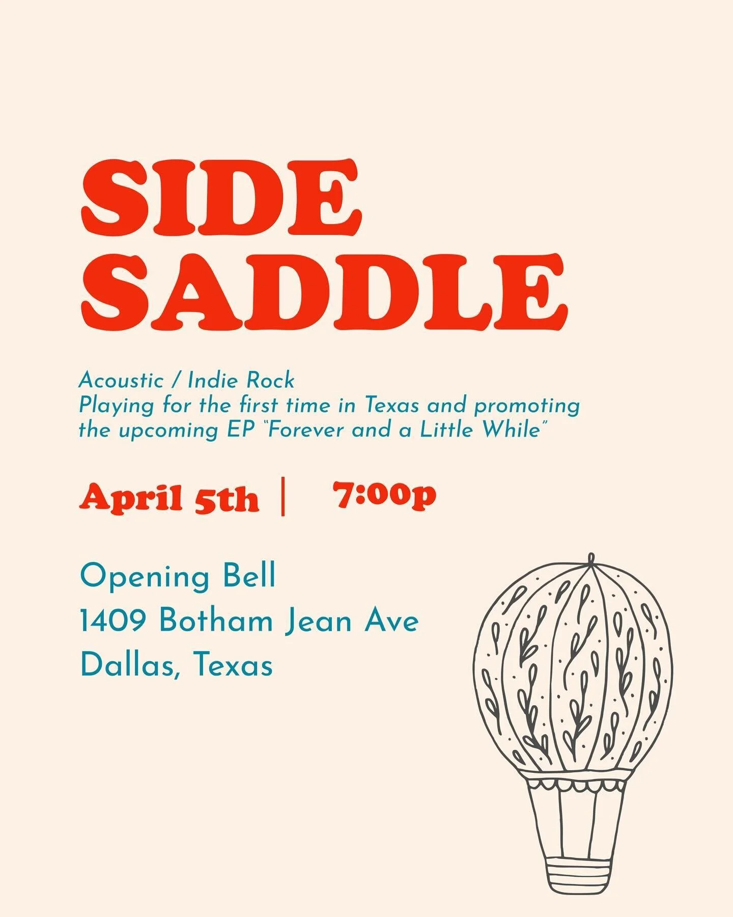 Playing my first show in a very long time on April 5th at @openingbellcoffee - tix in bio (it’s pay what you want)