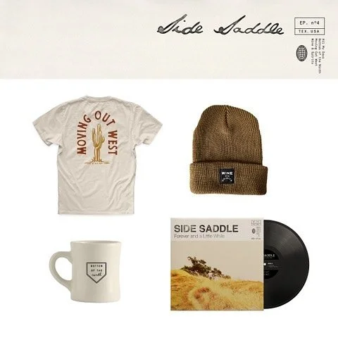 “Forever and a Little While” Merch Bundles are now avail for $85 (only 15 of these available!). The bundle includes EP Vinyl (pre-order), Coffee Mug, T Shirt, and Beanie ❤️