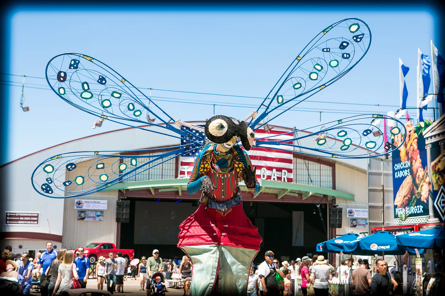 One-of-a-kind stilt characters by STILTSHOW