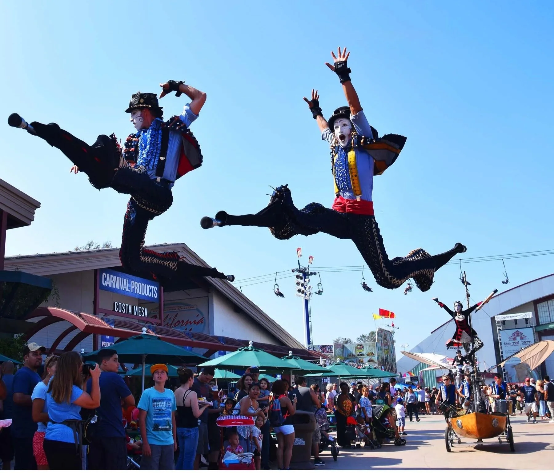 A one-of-a-kind stilt performance experience stiltshow.com