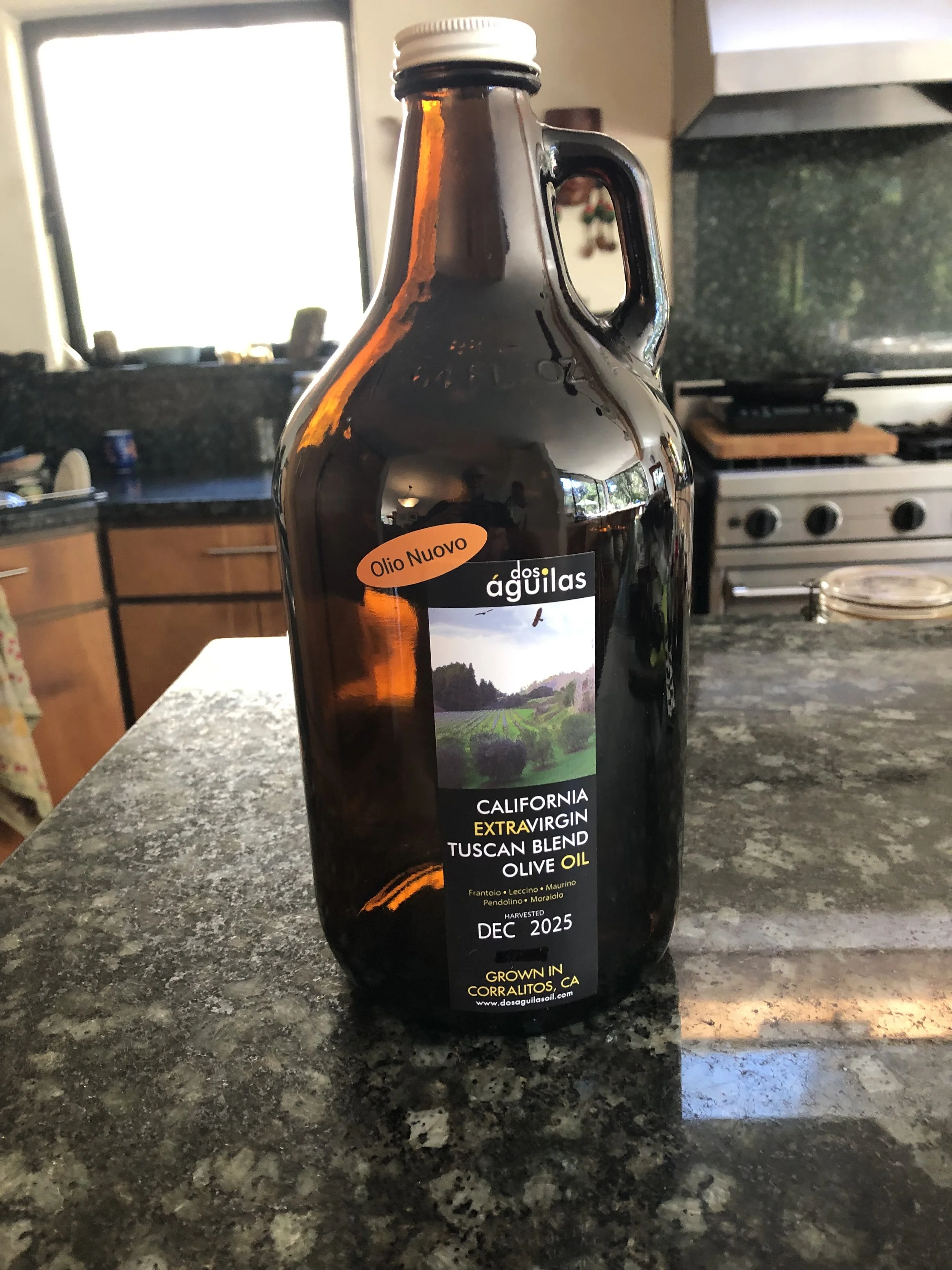 One half gallon Olio Nuovo 2025