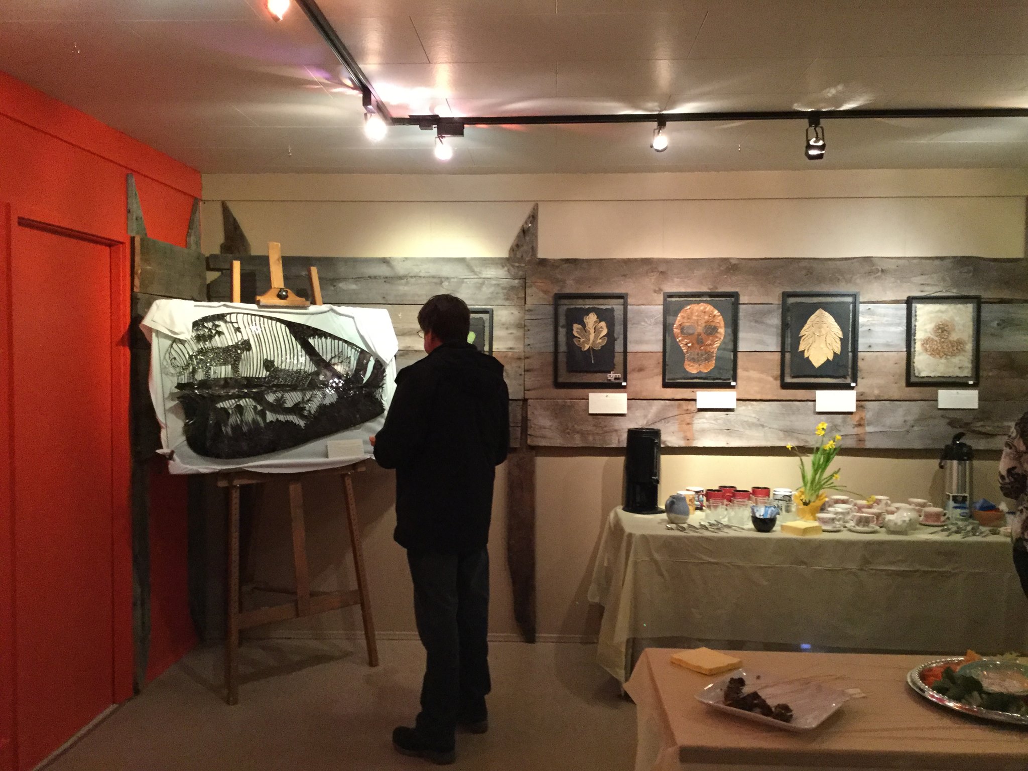 Limelighter art show at Village Brewery in Calgary, AB, CAN