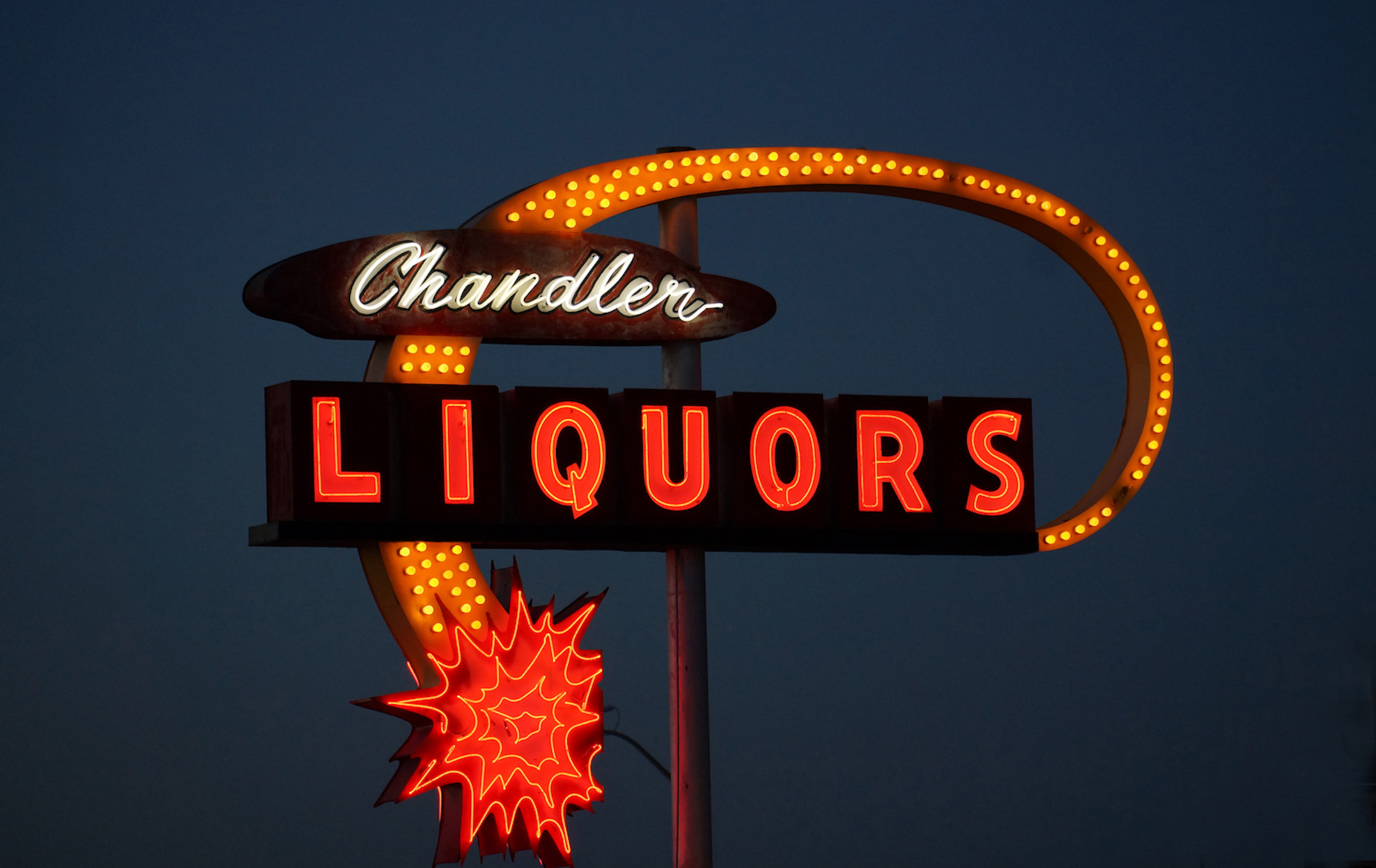 1960. Chandler Liquors