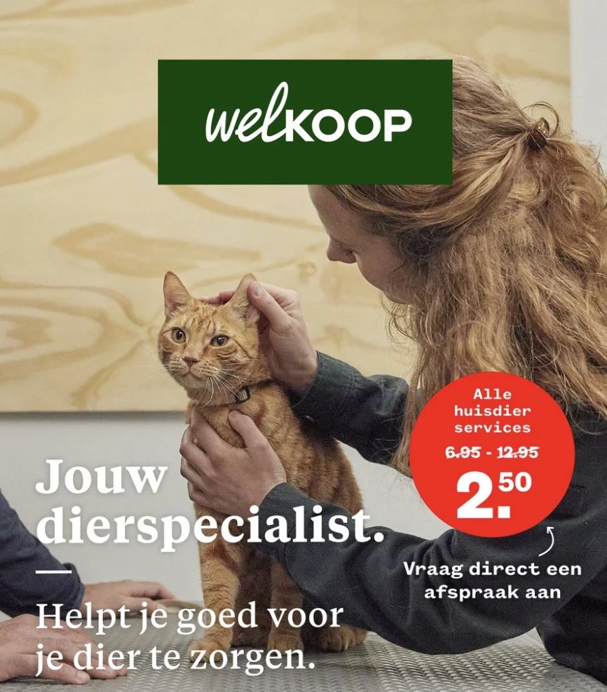 Maziwa op de cover van folder Welkoop