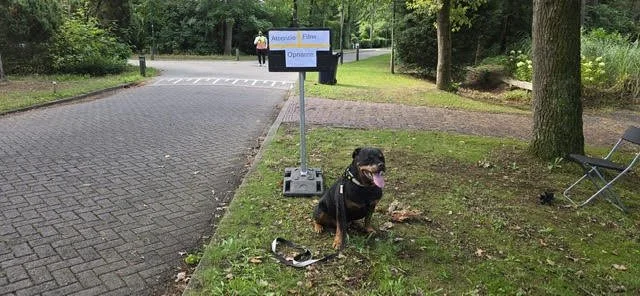 Chivas voor het eerst op de filmset