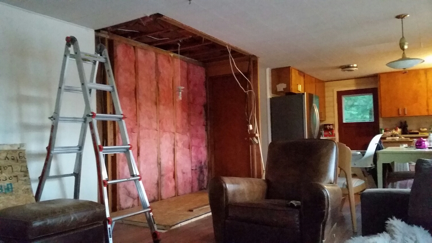 Walls removed