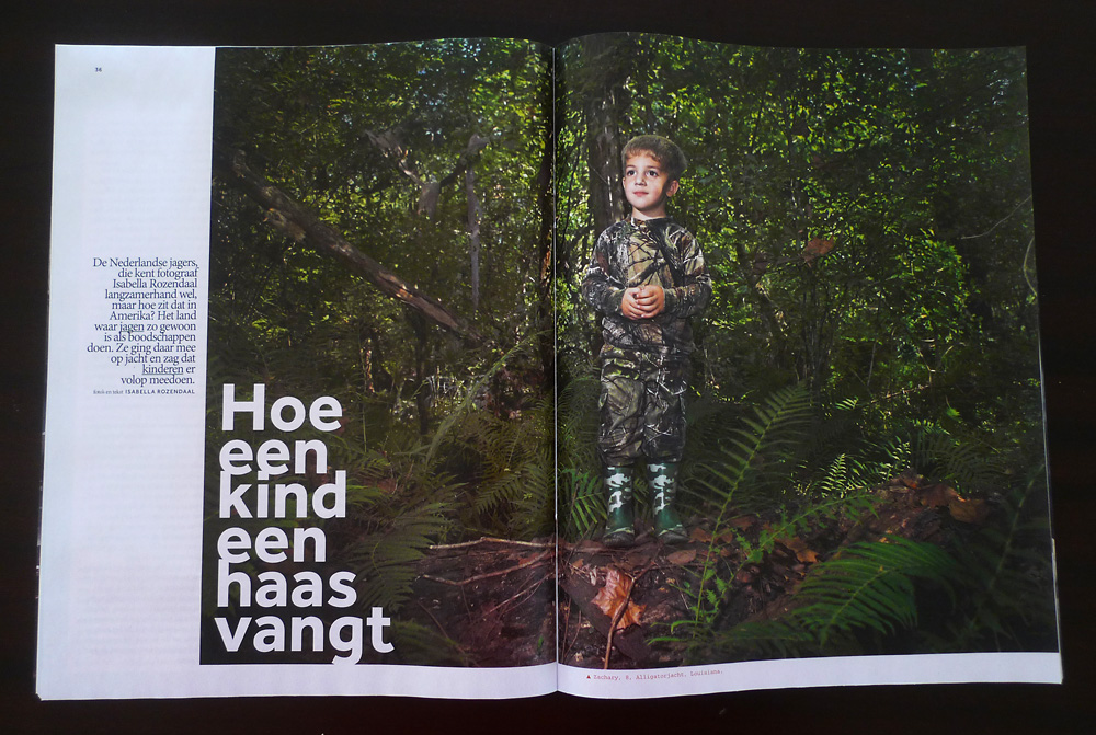 Volkskrant Magazine Youth Hunt 1