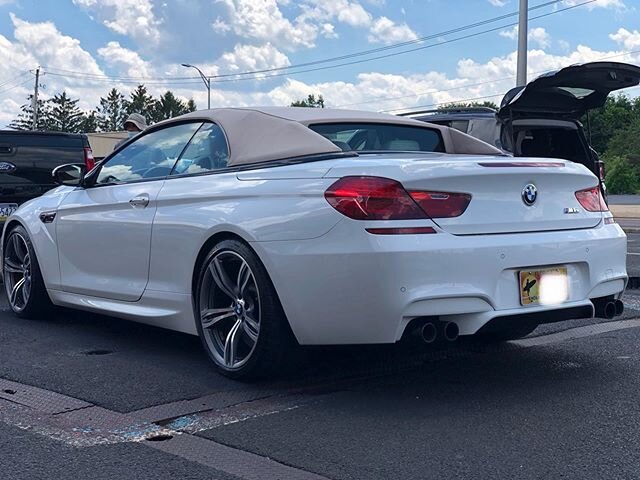 @bmwm @bmw @bmwusa #m6 next time you wash ask for our Simoniz Ceramic Sealant.