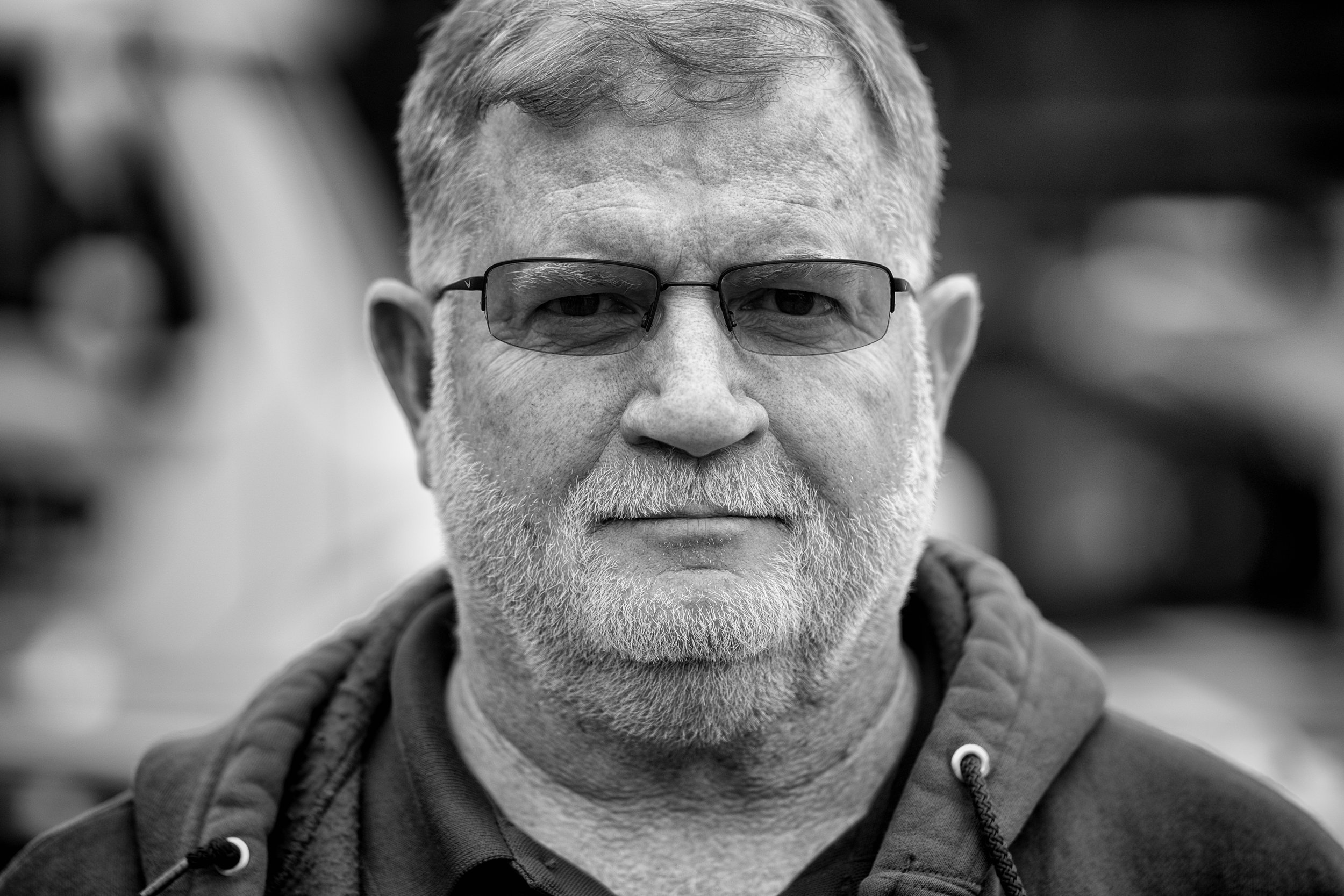 John is a box truck driver and one of the most caring and giving people I know. He has spent the time that I have been there feeding me cameras! I cannot complain