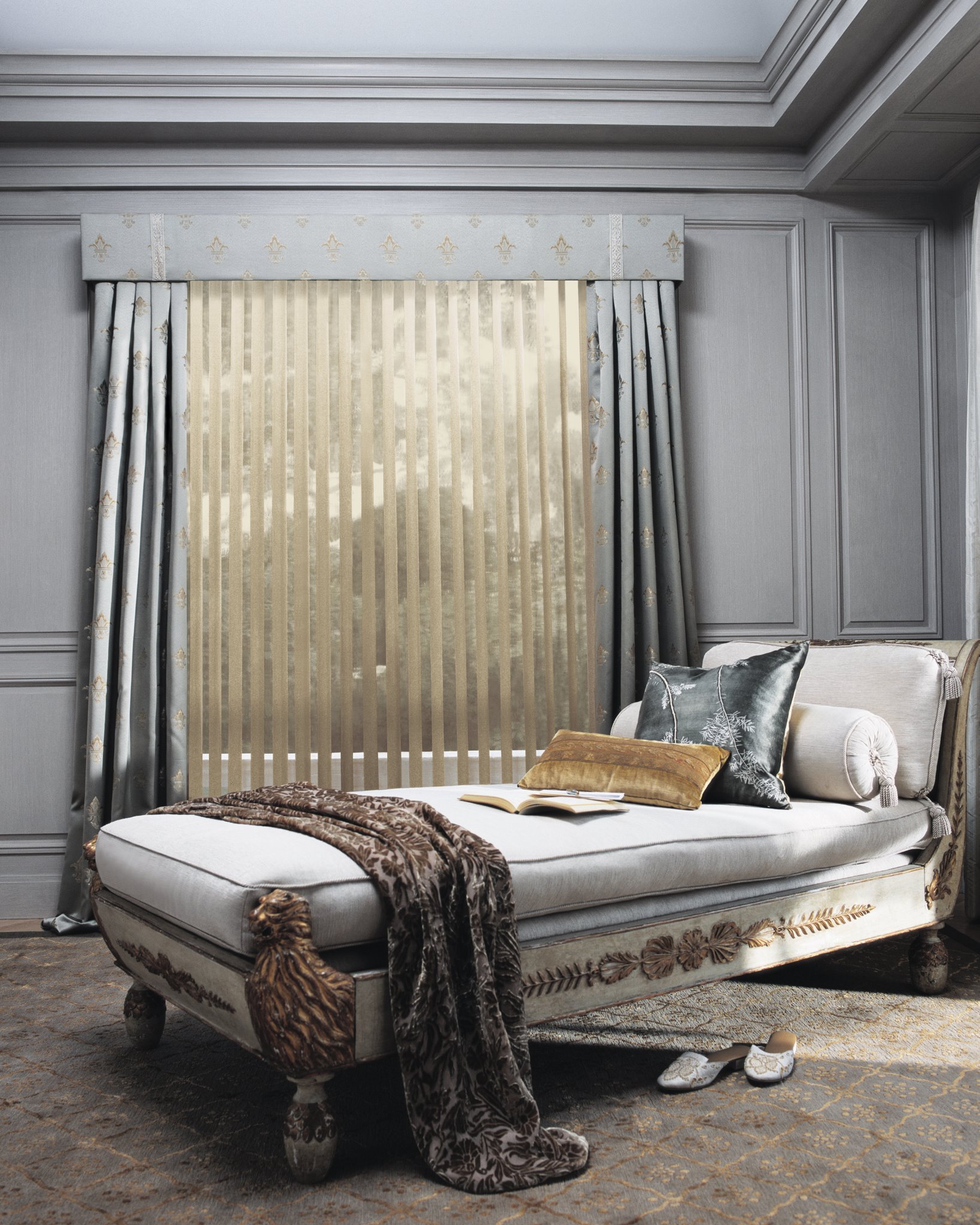 Bedroom window treatment