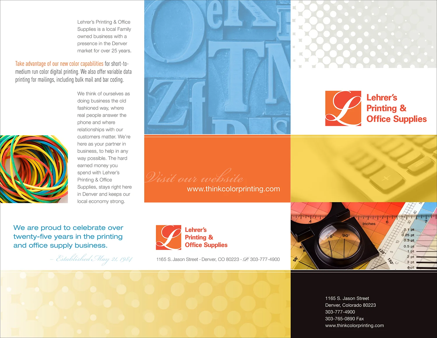 Client : Lehrer's Printing & Office Supplies