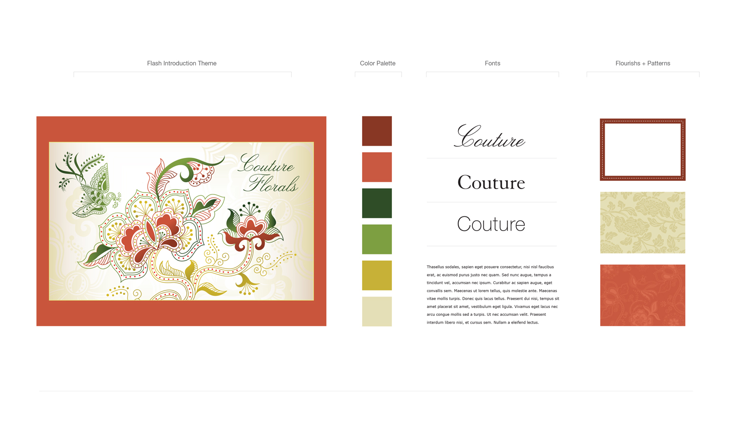 Client : Couture Florals