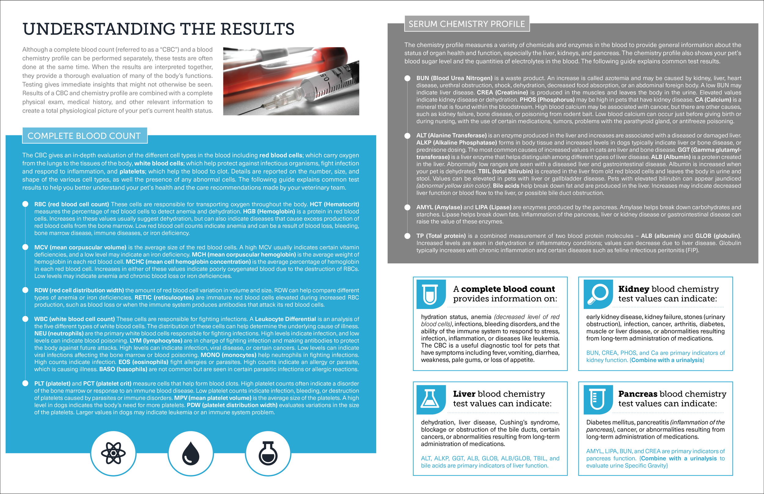 Veterinary Office Informational Client Handout (inside)