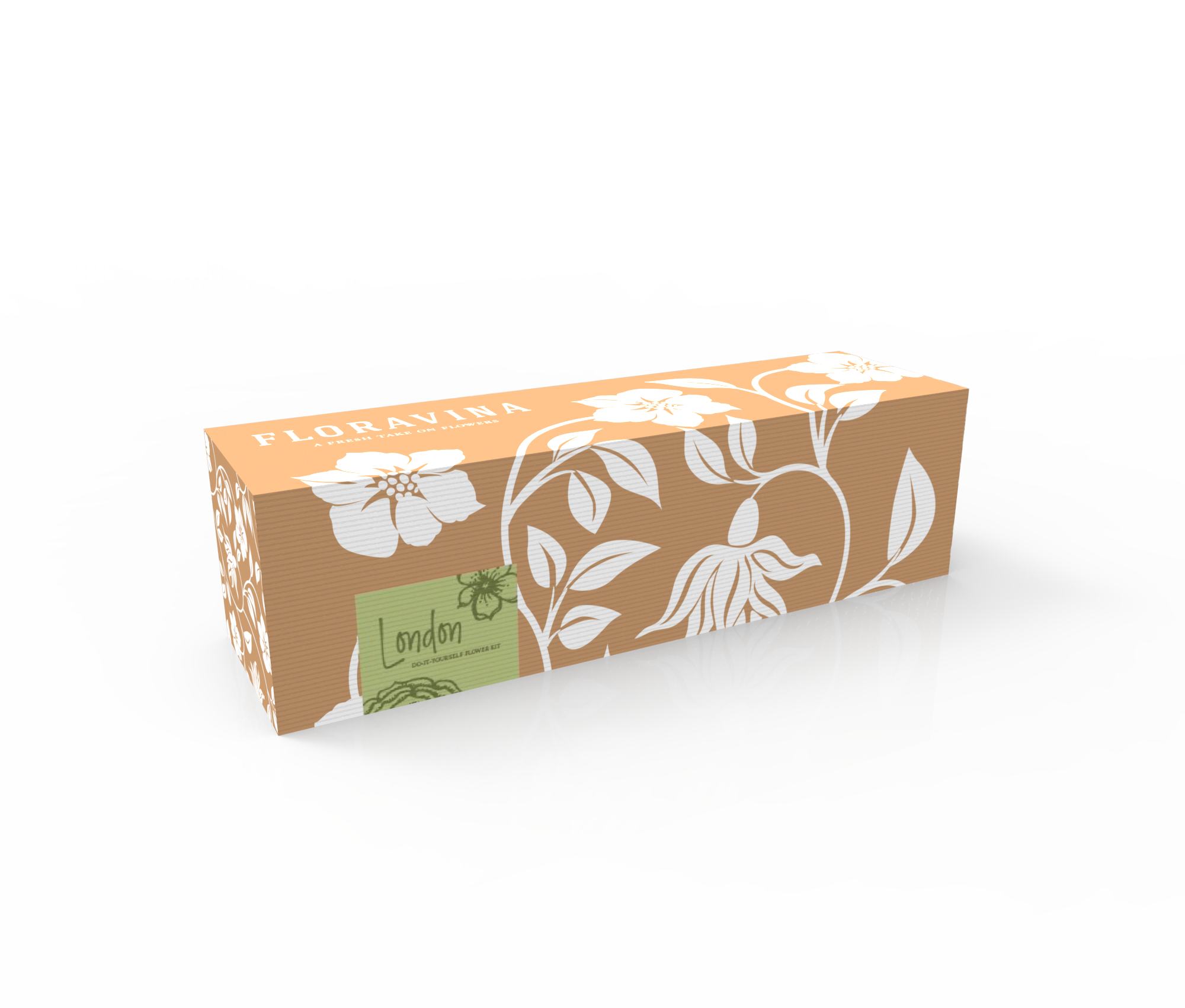 Floravina Do-it-Yourself FlowerKit Box Design