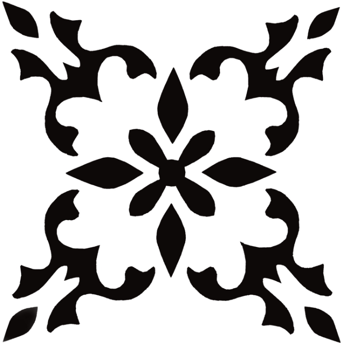 1. Look again. What is black will be cut away and discarded. Efflorescent Daisy, FREE pattern when you sign up for our Newsletter.